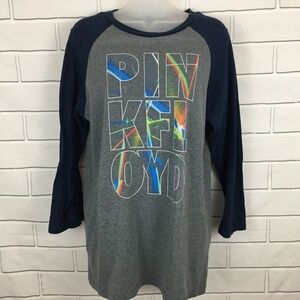 Pink Floyd Band Raglan Baseball T-Shirt Size M